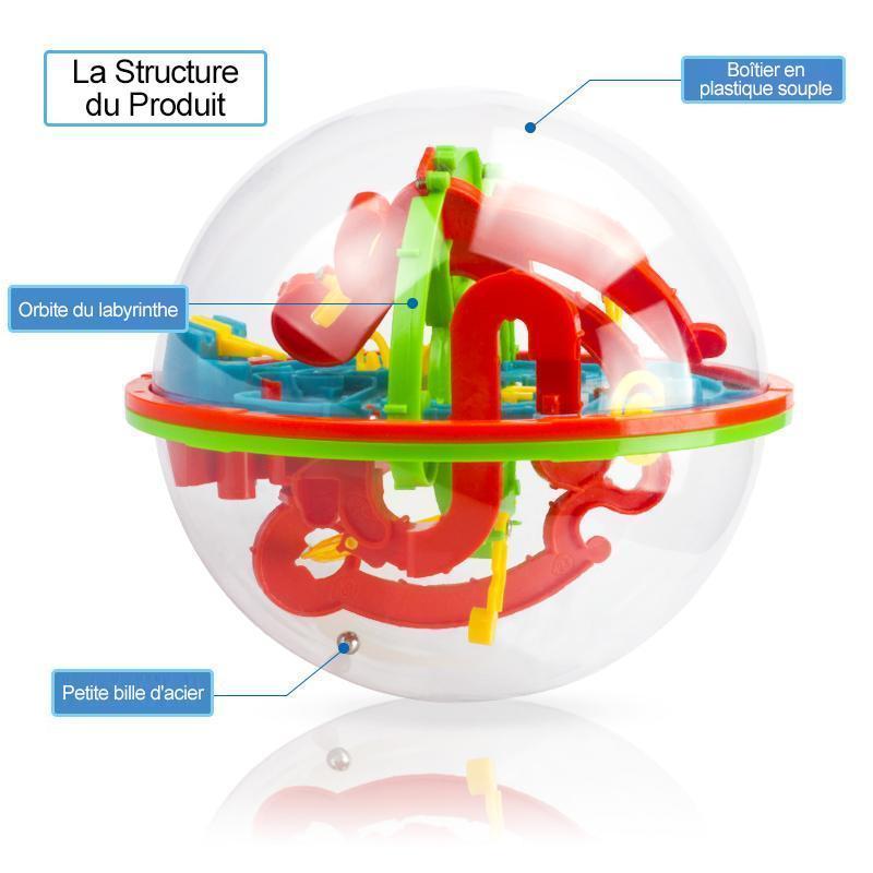 3D Boule de Labyrinthe Magique