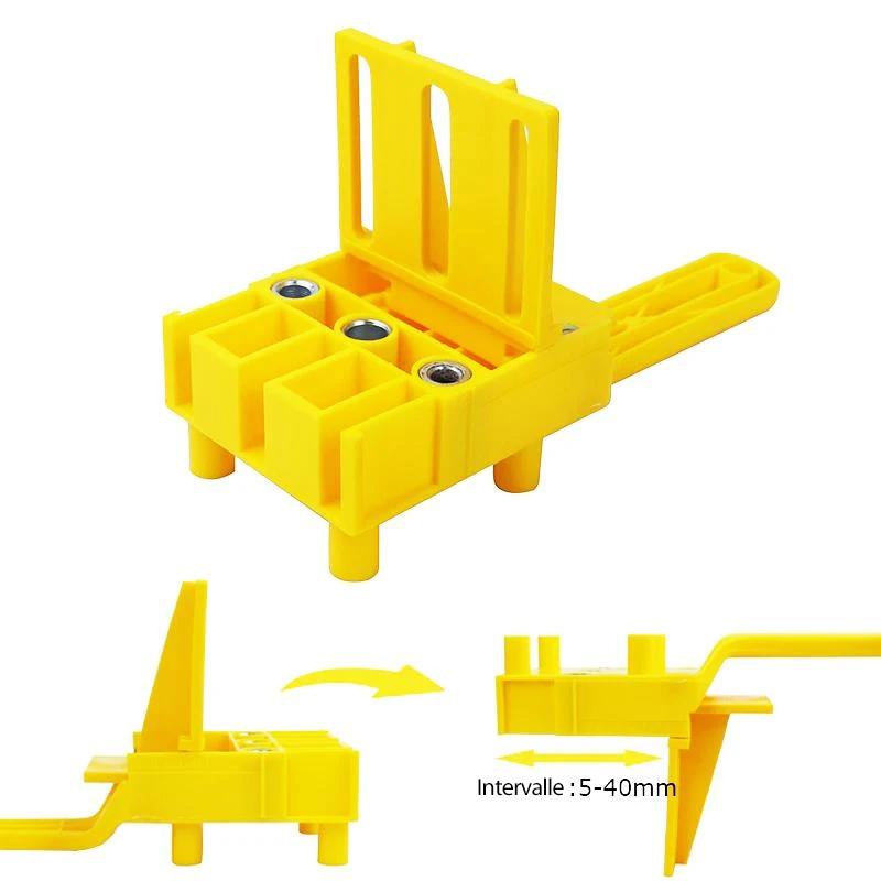 Guide de Forage de Trou de Cheville en Bois