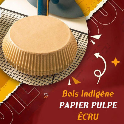 Doublure en Papier Jetable pour Friteuse à Air (50PCS)