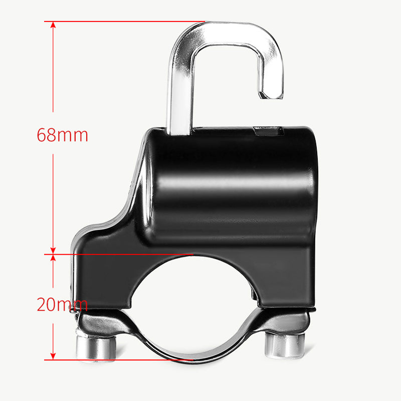 Antivol multifonctionnel pour casque de moto