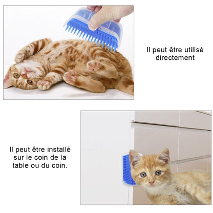 Brosse Auto-toilettante Outil de Massage pour Chat