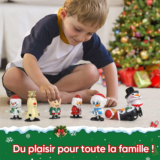 Jouets de Noël en forme d'horloge