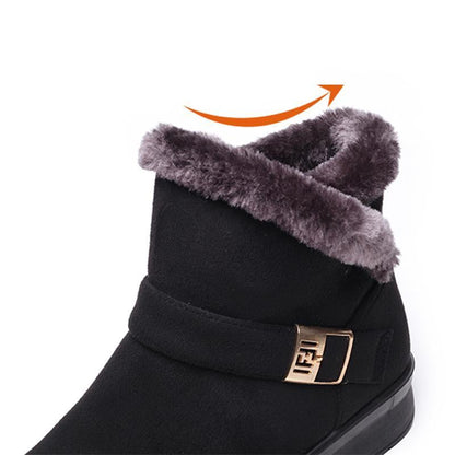 Bottes de Neige Femme avec Fourrure