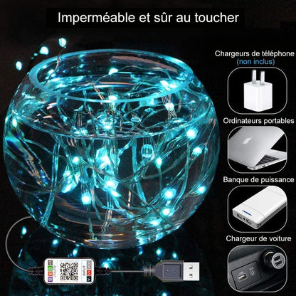 (🎄Promotion de Noël en avance🎄)Guirlandes lumineuses LED