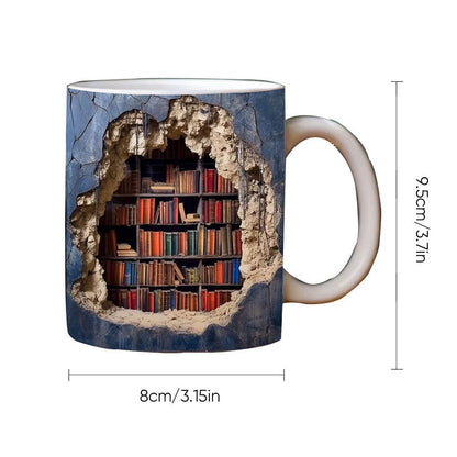 Tasse de bibliothèque 3D  Note