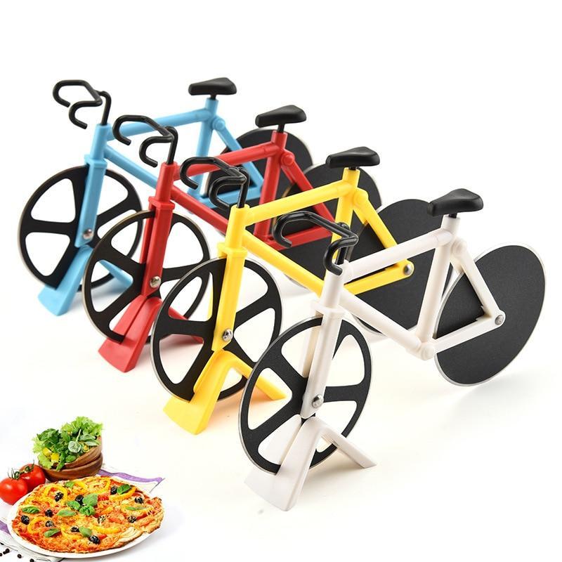 Couteau à Pizza en Forme de Vélo