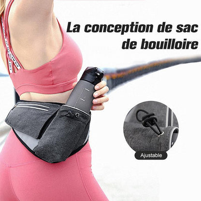 Ceinture de Course Sac Sport Porte Bouteille