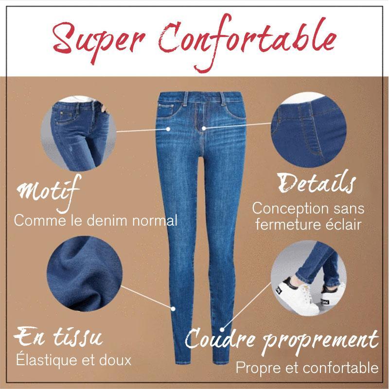 Leggings Jean Slim Extensible pour Femmes