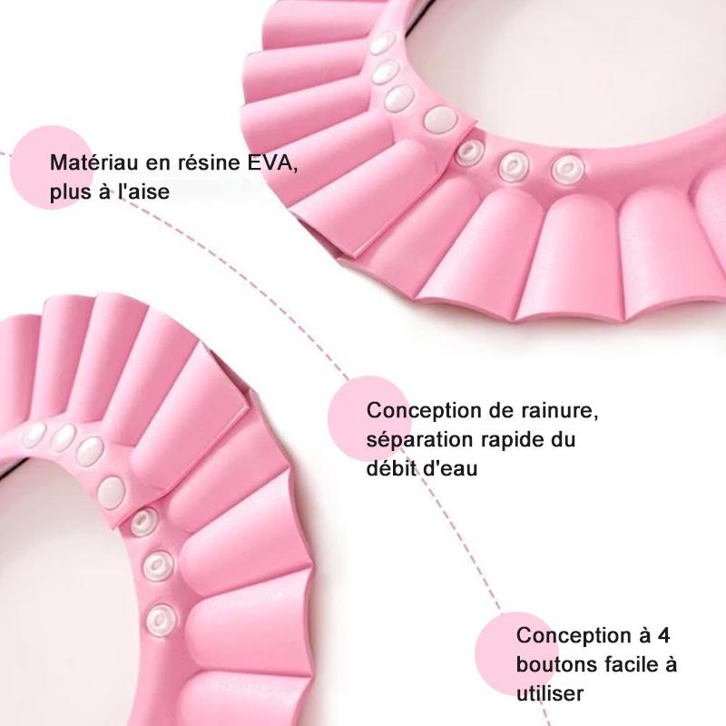 Visière de Bain Shampoing pour Bébé