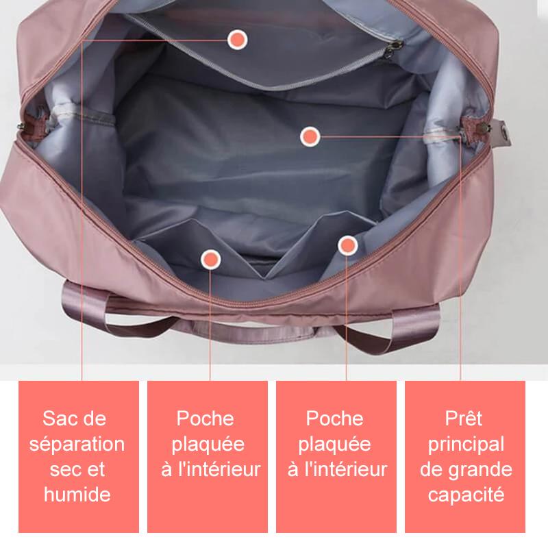 Sac de Voyage Pliable de Grande Capacité