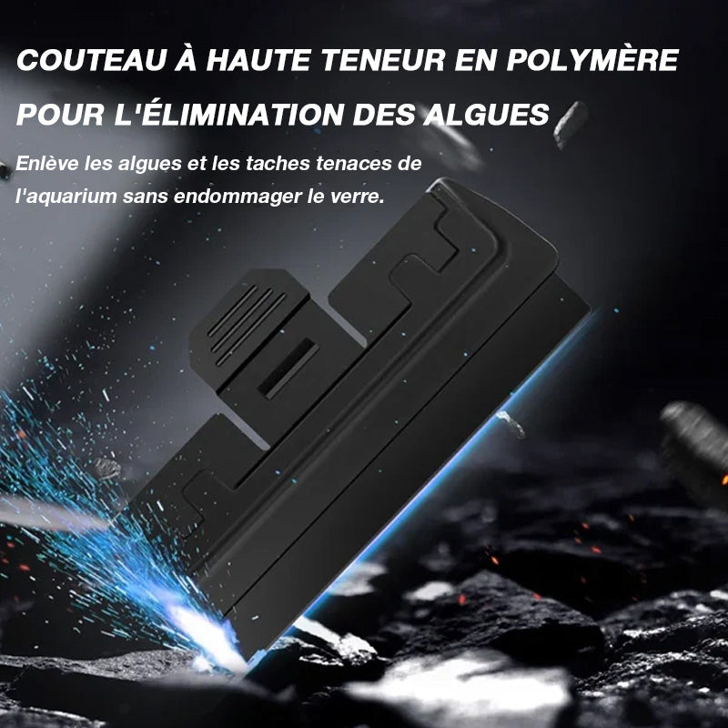 🐟Grattoir Magnétique pour Aquarium