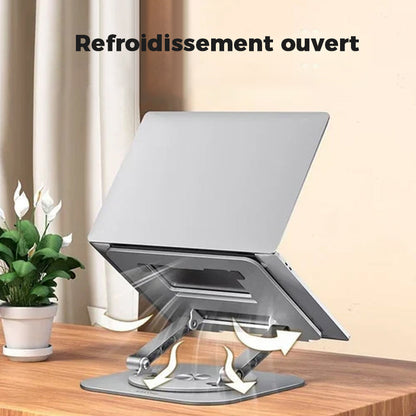 Support pour Ordinateur Portable en Alliage d'aluminium