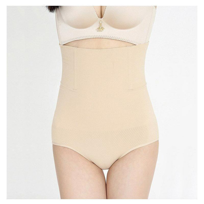 Body Shaping Culotte à Taille Haute avec Silicone Antidérapante