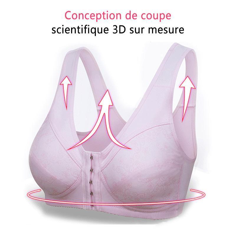 Soutien-gorge en Coton à Fermeture Avant