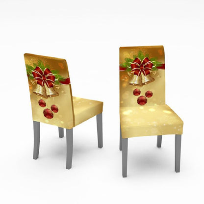 (🎅Vente anticipée de Noël - Économisez 50 %🎅) Housse de Chaise et Nappe Décoration de Noël