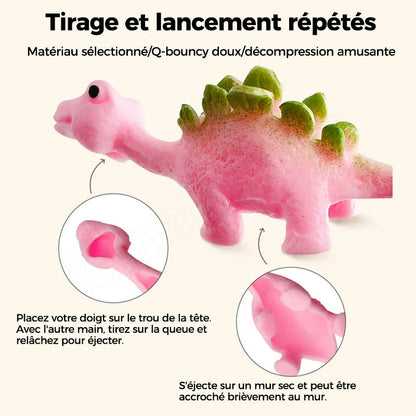 Jouets de doigt de dinosaure de fronde