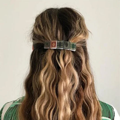 📗📕📔📙Barrette à cheveux en forme de livre miniature