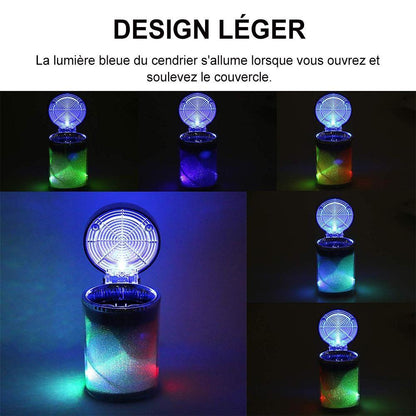 LED Cendrier Lumineux Colorés de Voiture