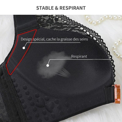 Fermeture Avant Soutien-gorge Avec Bandoulière De Dos Croisé