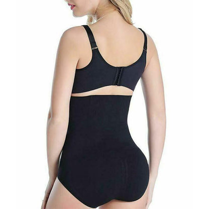 Body Shaping Culotte à Taille Haute avec Silicone Antidérapante