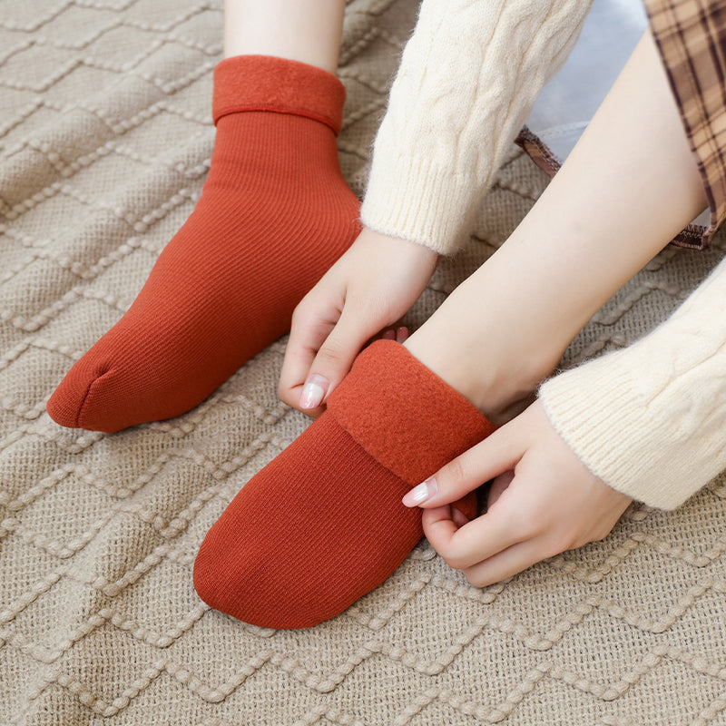 🔥Chaussettes d'Hiver avec Doublure en Peluche