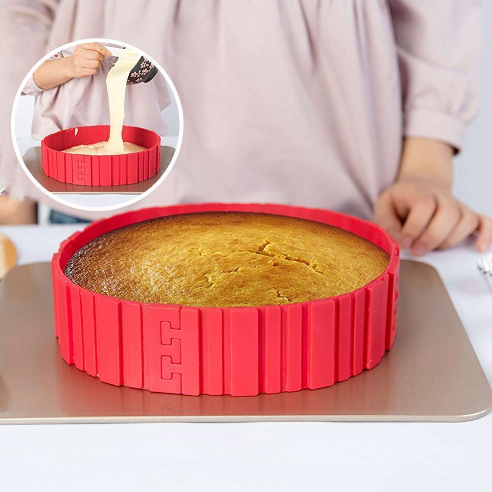 Bricolage Moule à Gâteaux en Silicone (4 pièces)