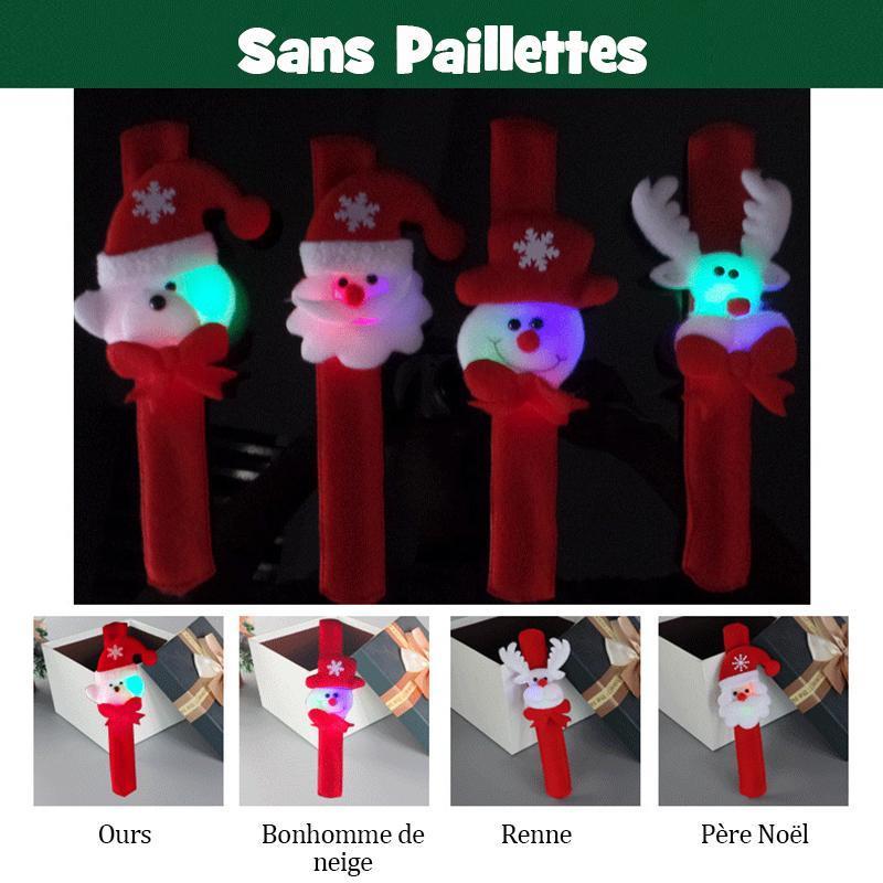 Bracelets à LED de Noël