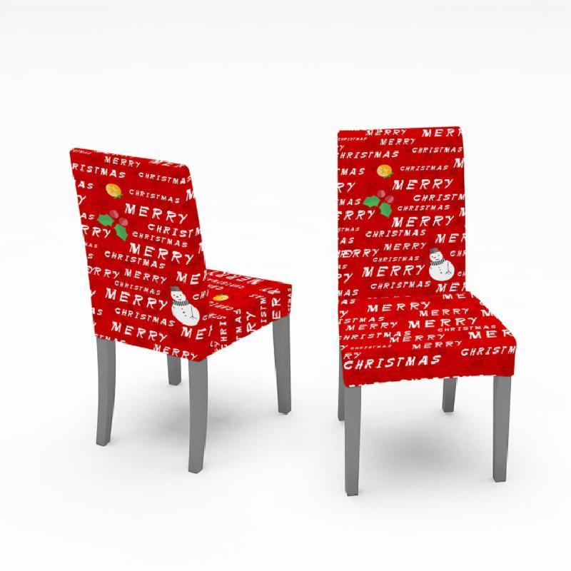 (🎅Vente anticipée de Noël - Économisez 50 %🎅) Housse de Chaise et Nappe Décoration de Noël