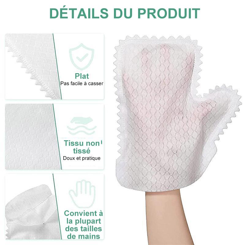 Gants de Nettoyage à Motif des Écailles de Poisson