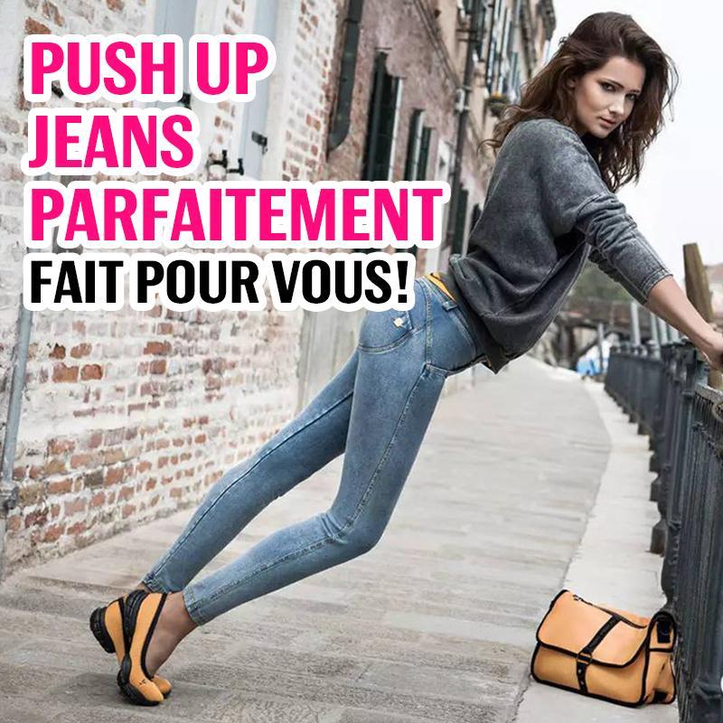 Mode Jeans pour Femme Push Up Casual Leggings