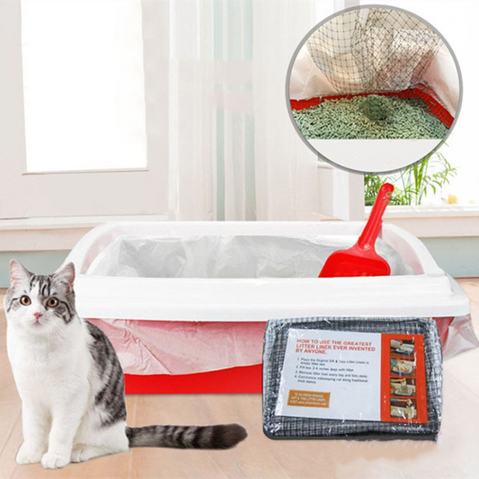 Filtre à Sable pour Chat pour Animaux de Compagnie (10 pièces)