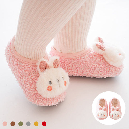 Chaussettes mignonnes en fourrure pour bébé