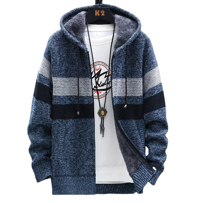 Pull rayé pour homme