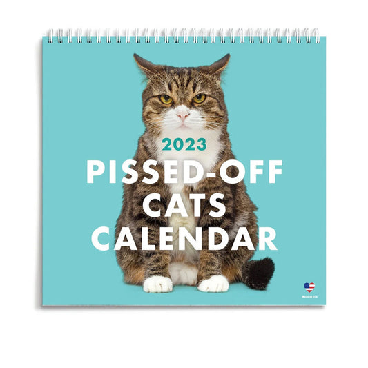 😾Calendrier 2023 des chats énervés