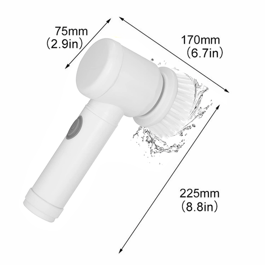 Brosse de nettoyage électrique rechargeable Saker