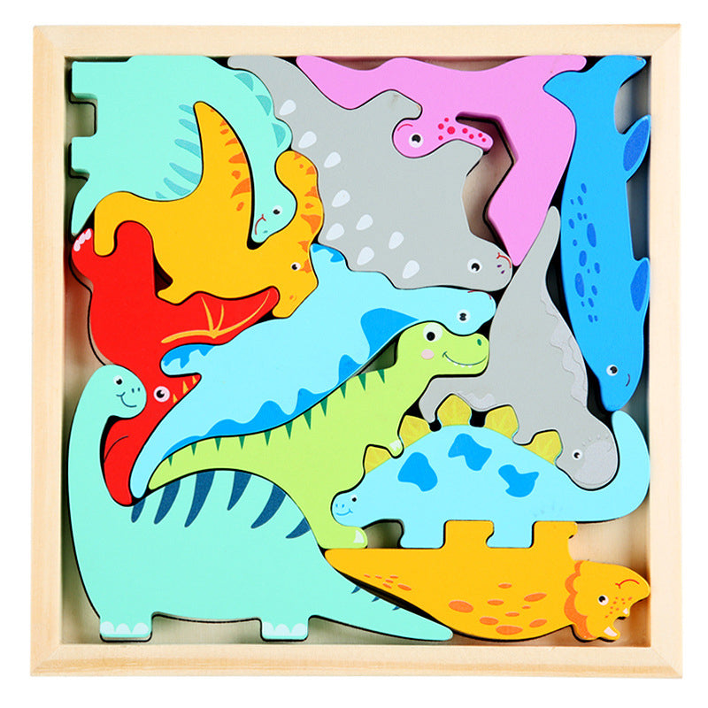 🌲Puzzles en Bois pour Tout-petits