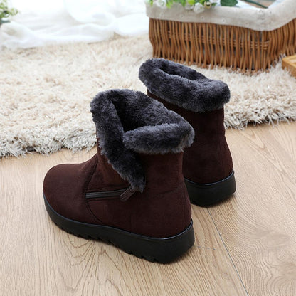 Bottes de neige chaudes pour femmes, 1 paire