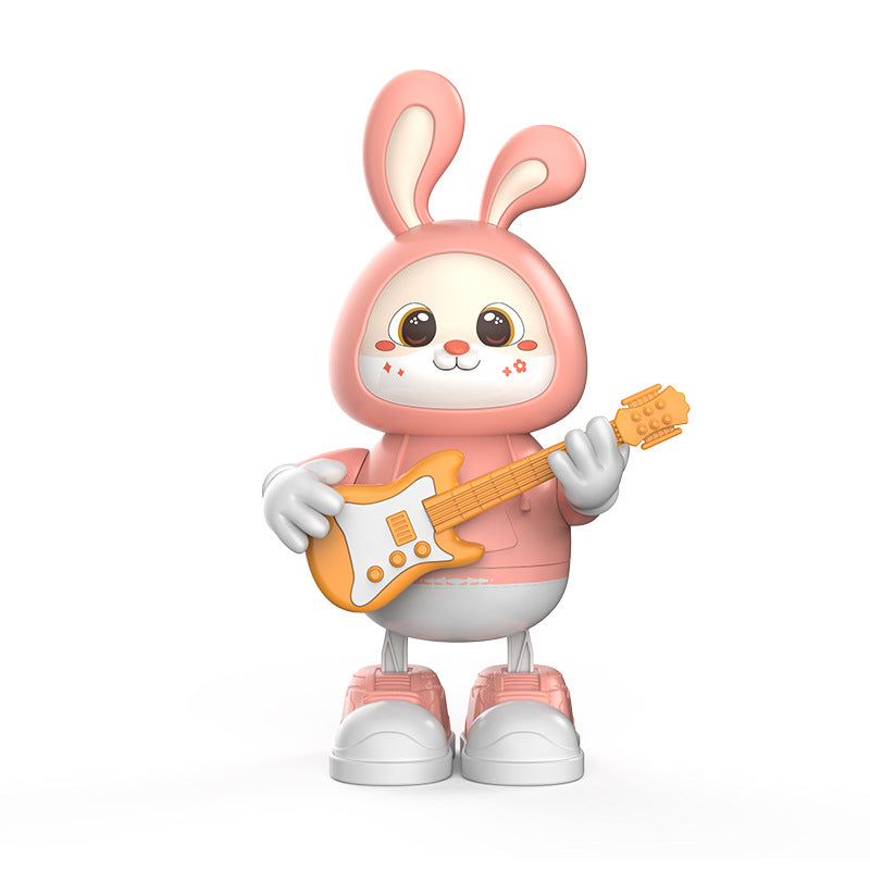 Adorable lapin guitariste jouet🐰🐰