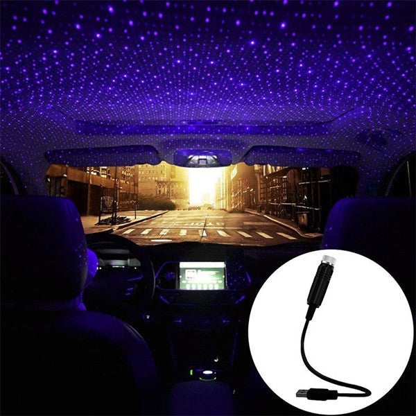 Lumière de Projection Romantique USB au Plafond pour Voiture et Maison